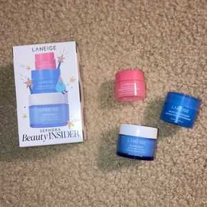 Laneige Lip Sleeping Mask, Water Sleeping Mask, Water Bank travel set
